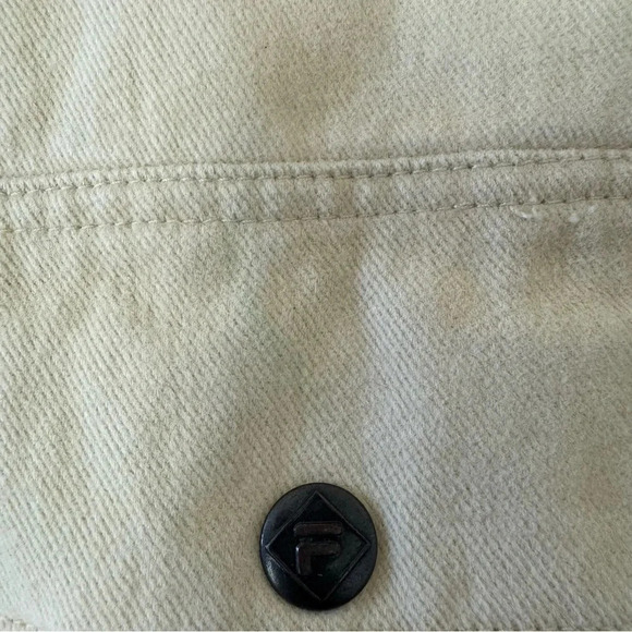 Vintage Fila Mens Fishing/Hiking Denim Vest size Large - Picture 2 of 11